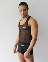 Load image into Gallery viewer, Sexy sheer men’s vest and boxers/ full set - Jerome Prince