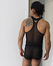 Load image into Gallery viewer, Sexy sheer men’s vest and boxers/ full set - Jerome Prince